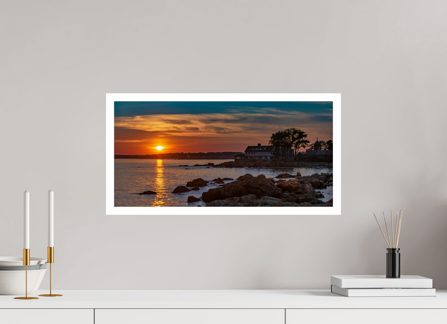 Sun Setting - Kennebunkport, Maine