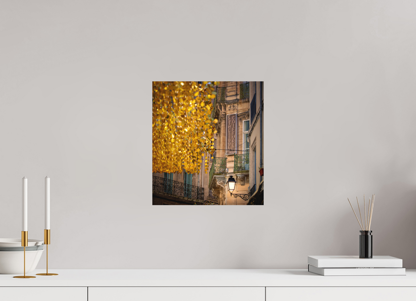 "Golden Street" Beziers, France