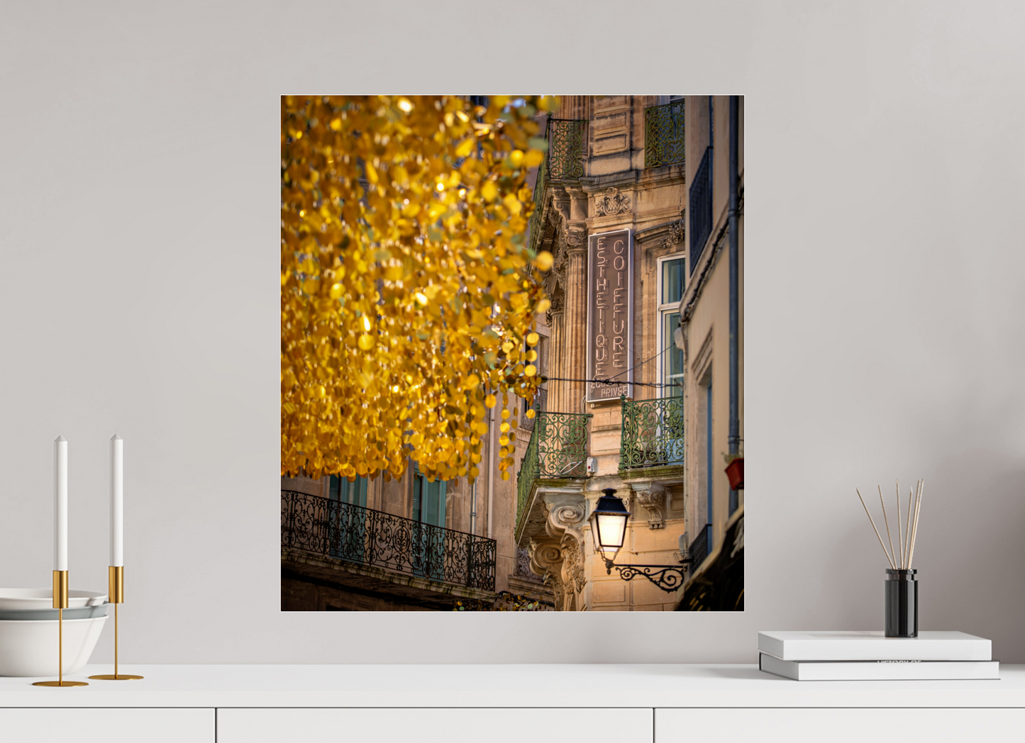 "Golden Street" Beziers, France