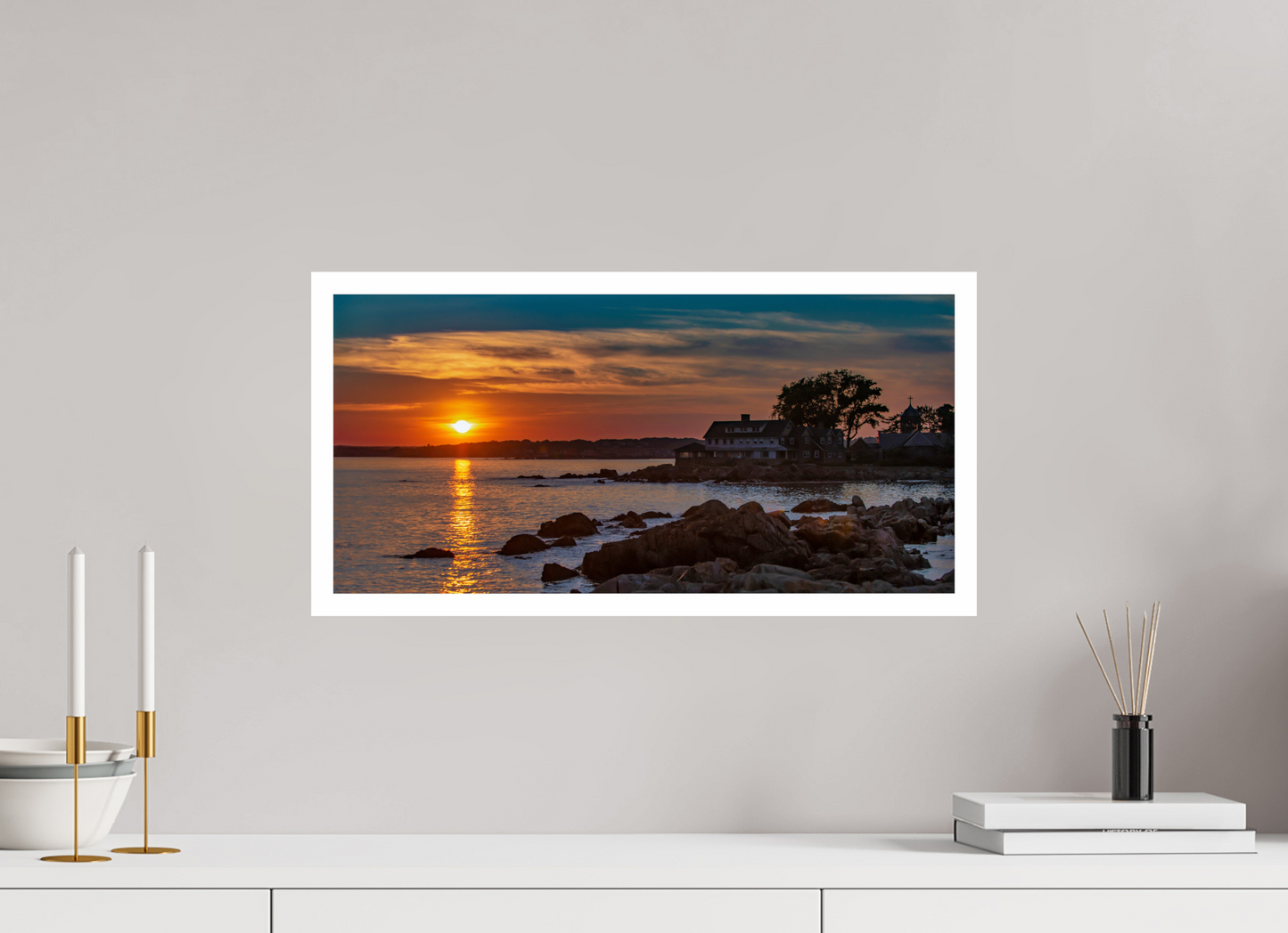 Sun Setting - Kennebunkport, Maine
