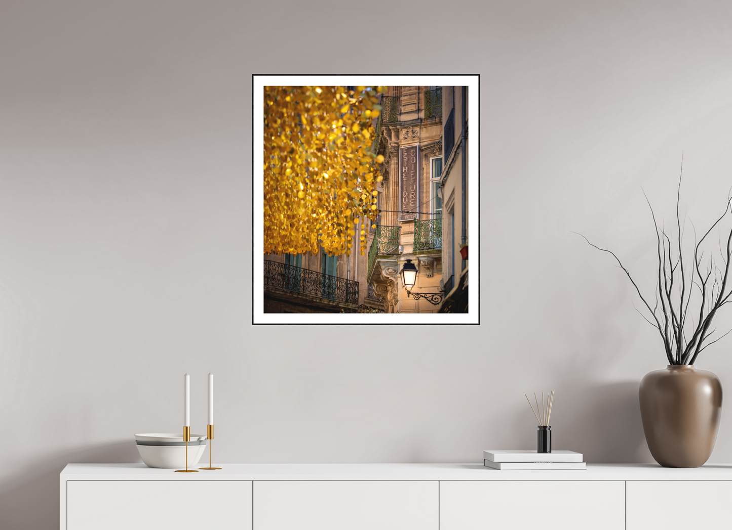"Golden Street" Beziers, France