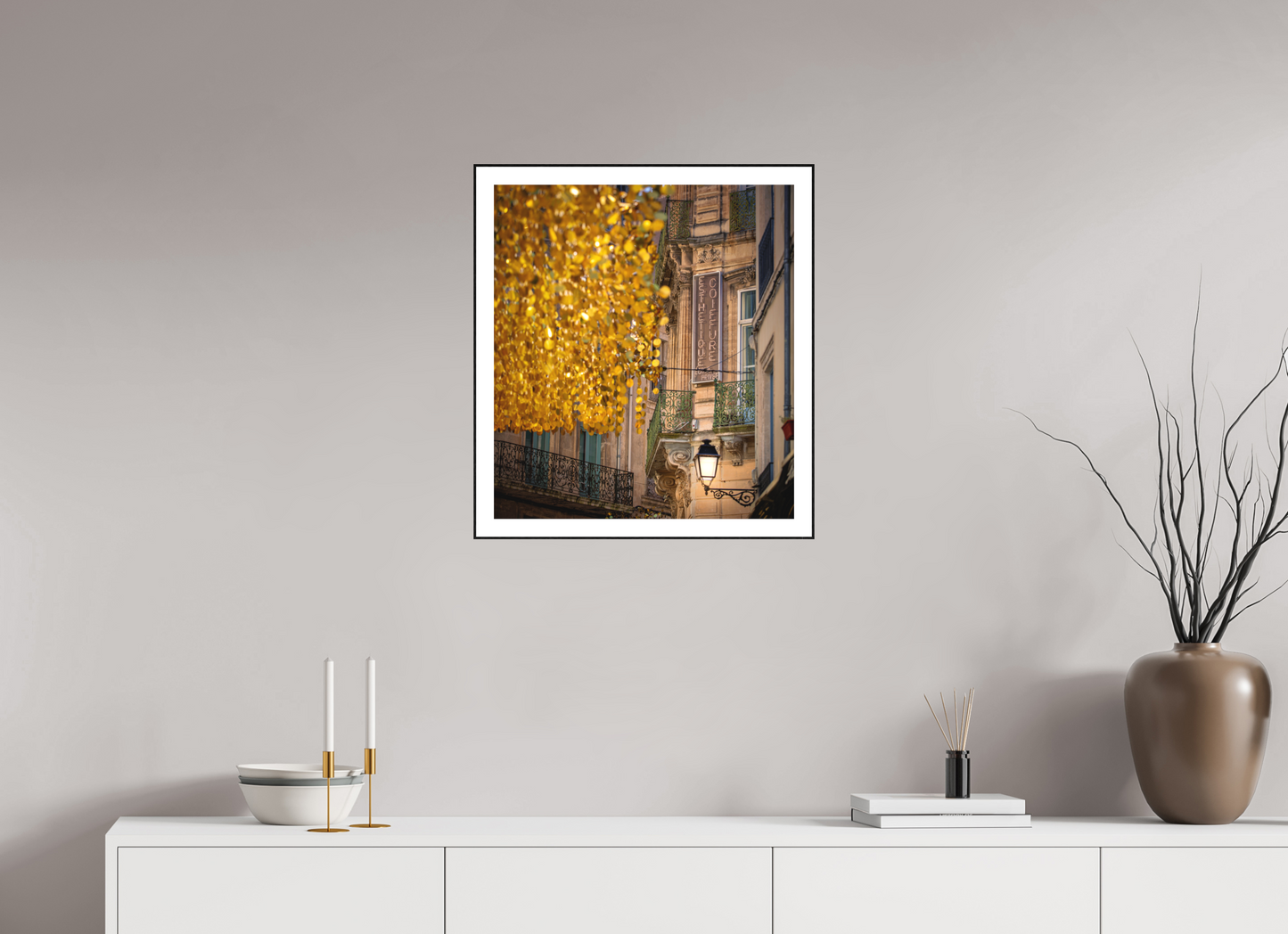 "Golden Street" Beziers, France