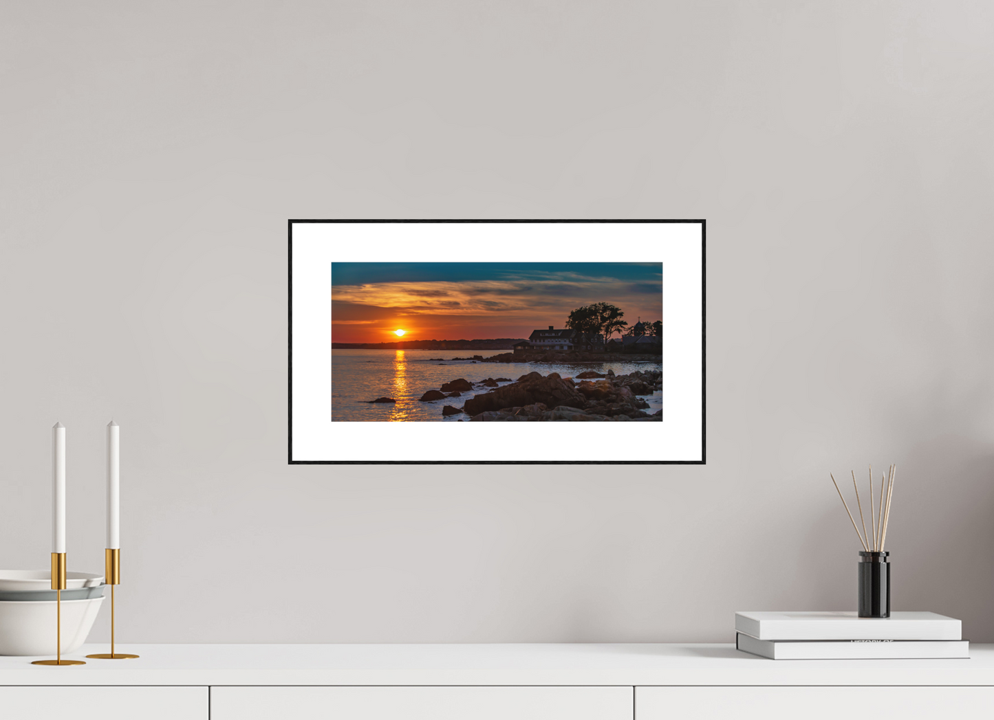 Sun Setting - Kennebunkport, Maine