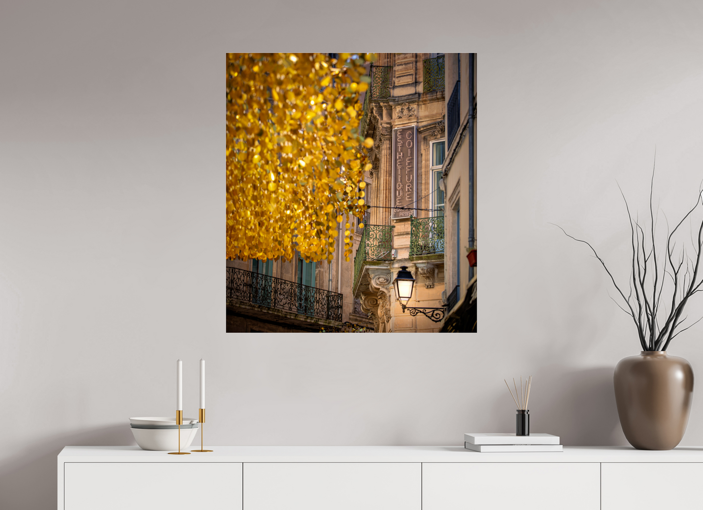 "Golden Street" Beziers, France