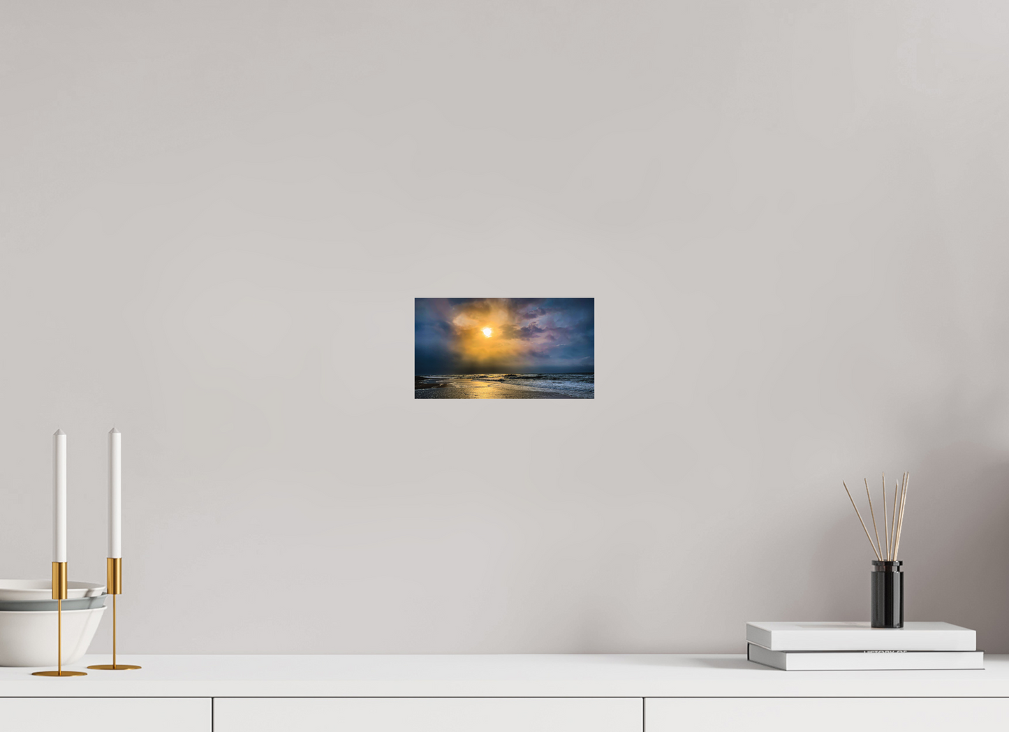 "Stormy Sunrise" Beach Front, Frontignan, France