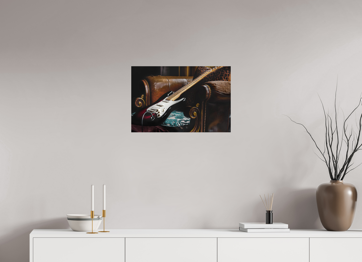 24 x 16″, Fuji Paper Crystal Glossy Strat At Rest