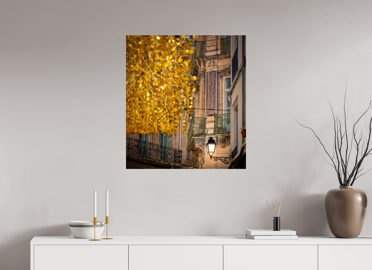 "Golden Street" Beziers, France