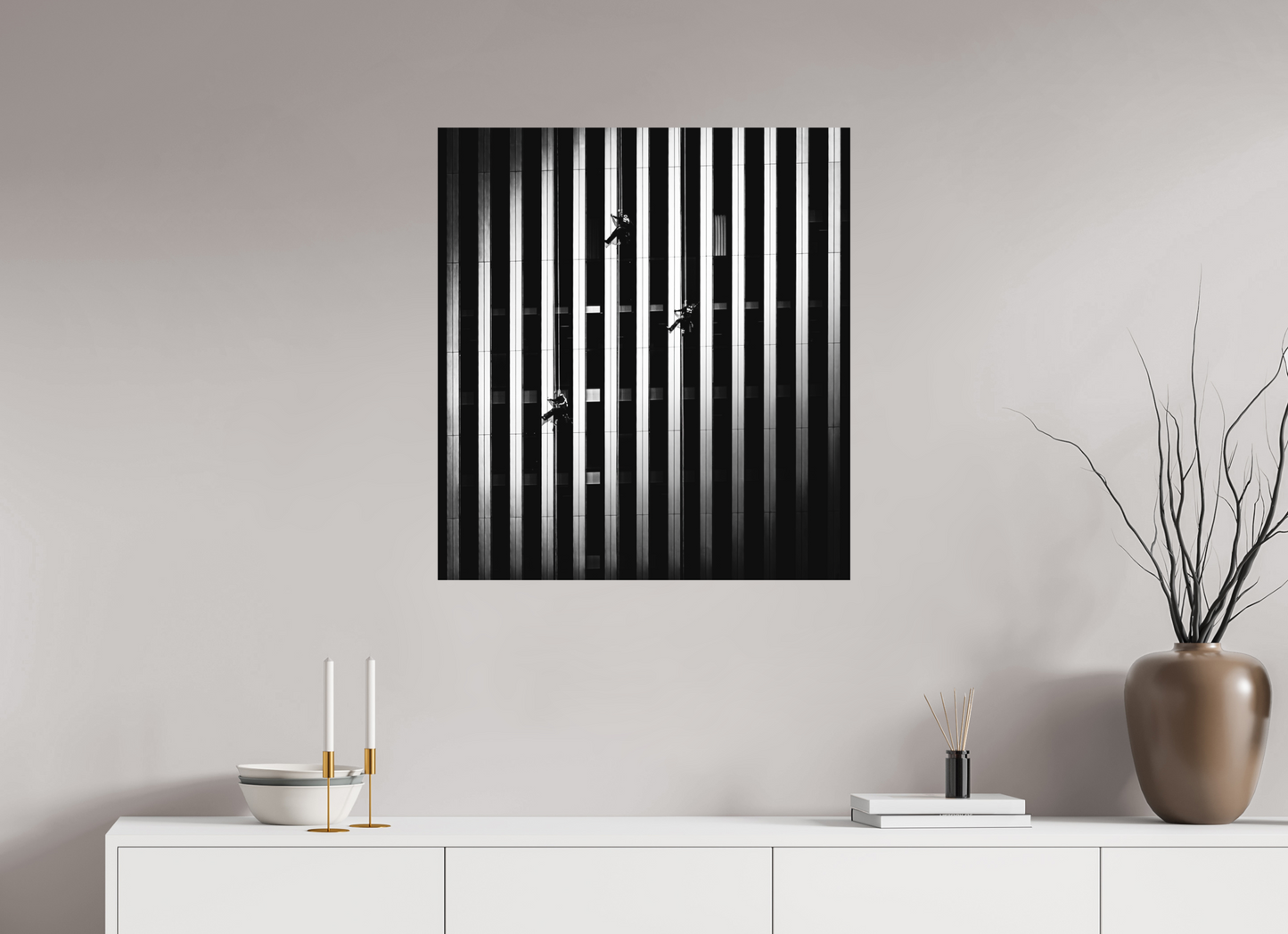 28 x 30.7″, Fuji Paper Crystal Archive - Matte Window Washers