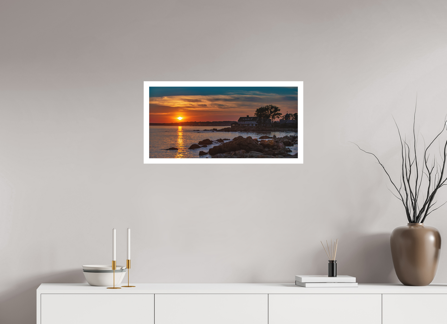 Sun Setting - Kennebunkport, Maine