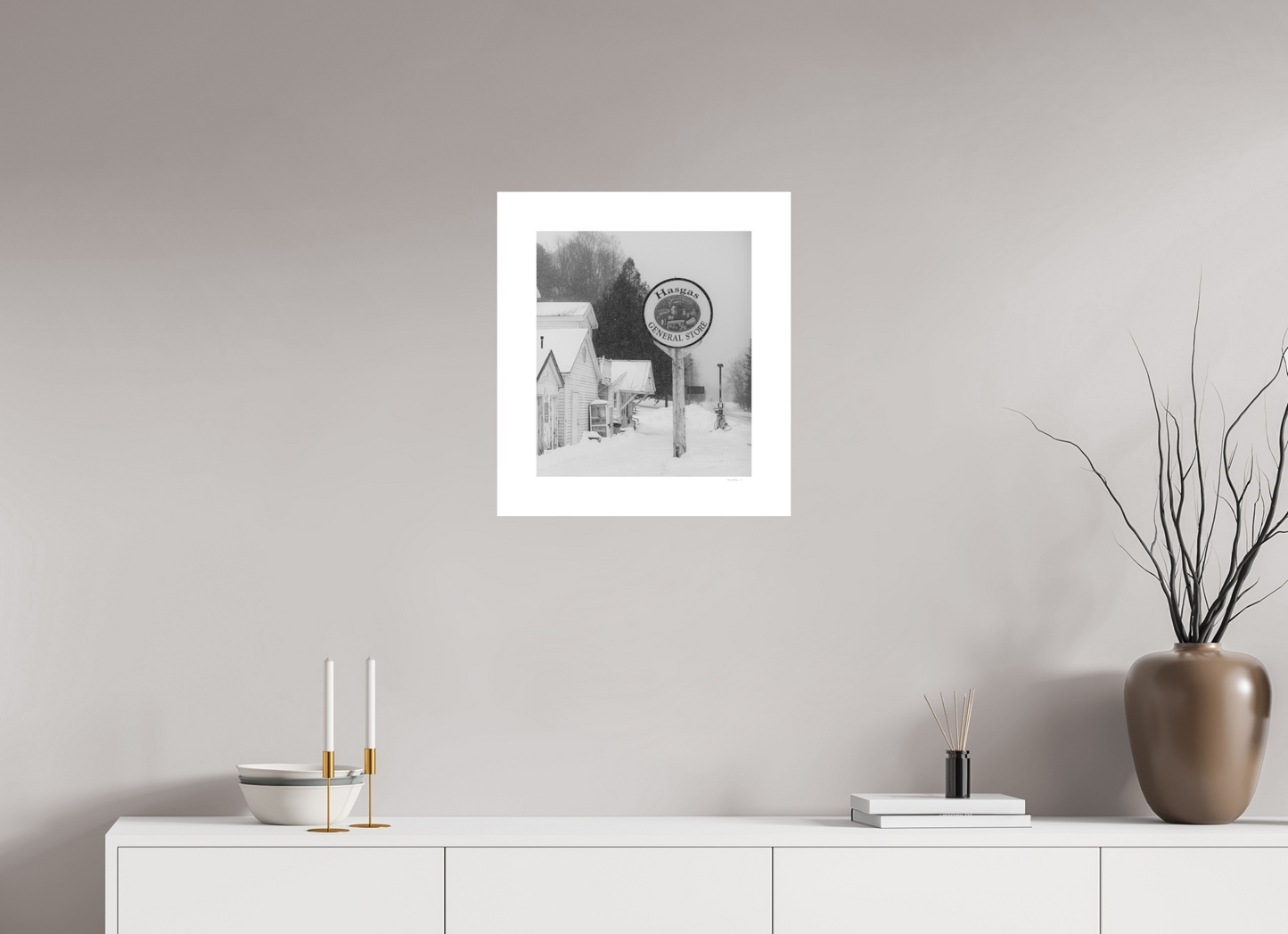 16 x 18.1″, Fuji Crystal Matte With 2" White Border Hasgas General Store