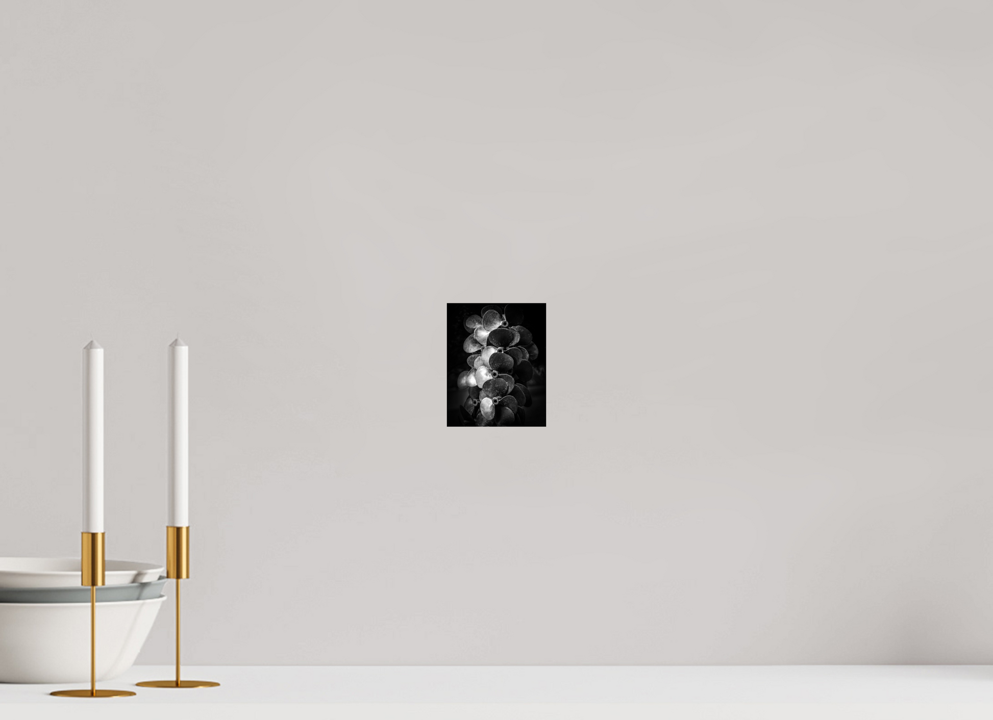 4 x 5″, Fuji Paper Crystal Glossy "Propped For Power"