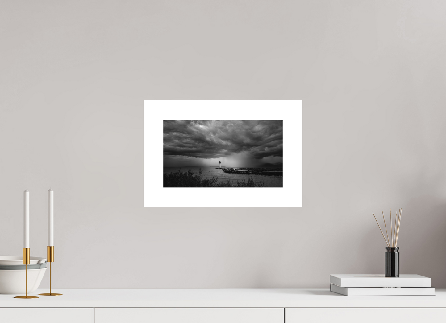 12 x 6.8″, Fuji Crystal Matte With 2" White Border Canal de Midi