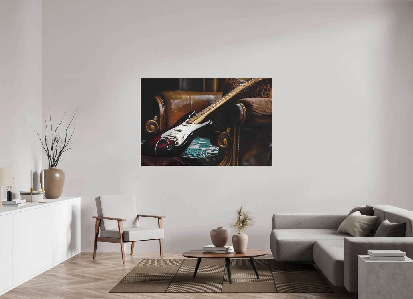 66 x 44″, Fuji Paper Crystal Archive - Matte Strat At Rest