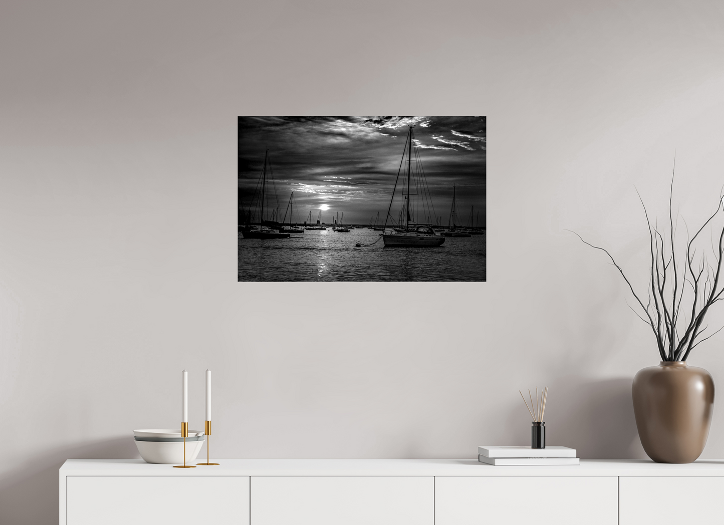 Sunset in the NY Sound, Long Island, NY