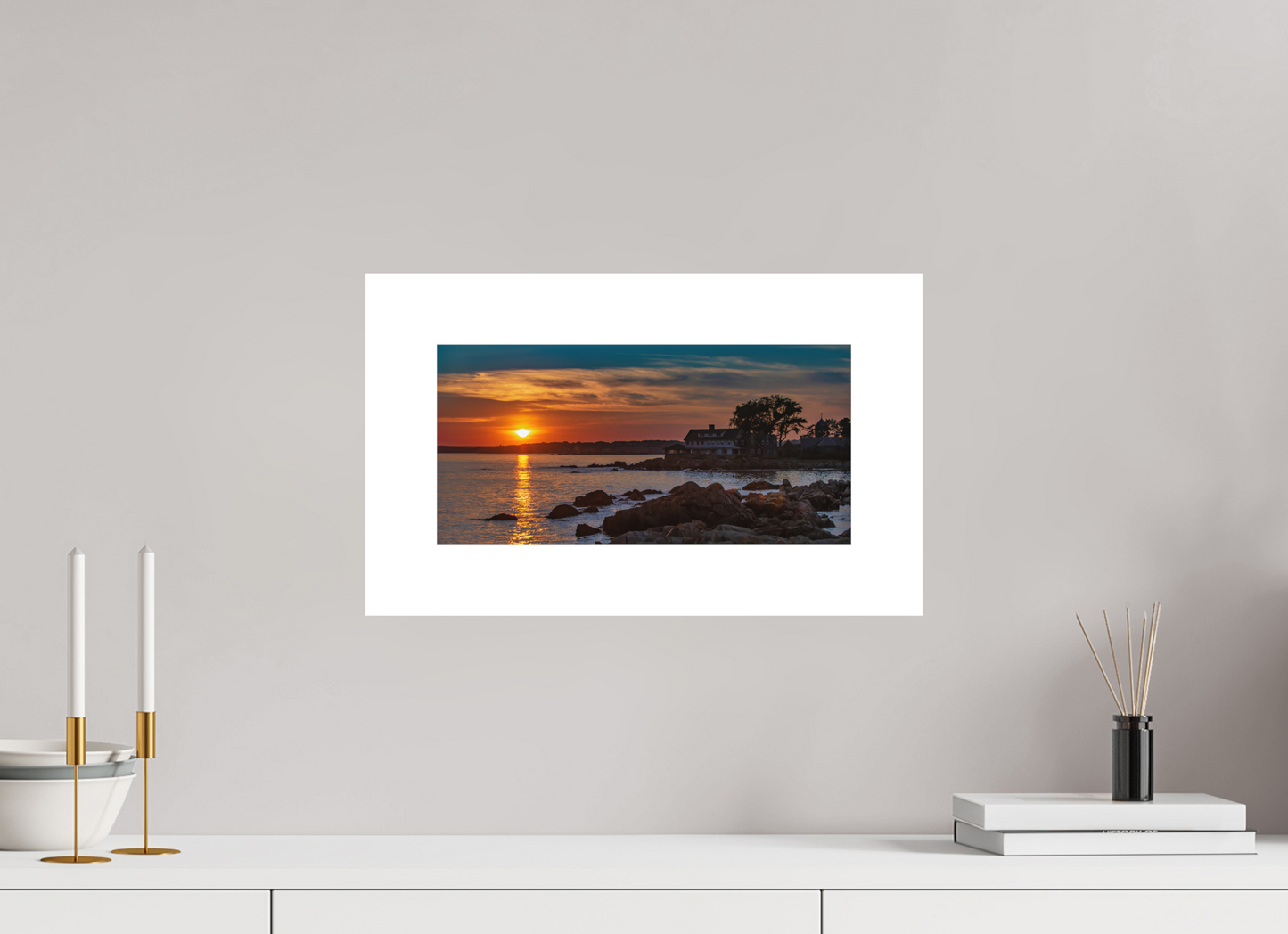 Sun Setting - Kennebunkport, Maine