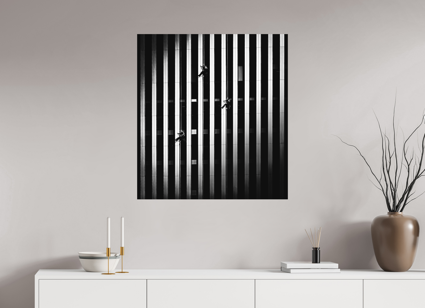 31 x 34″, Fuji Paper Crystal Archive - Matte Window Washers