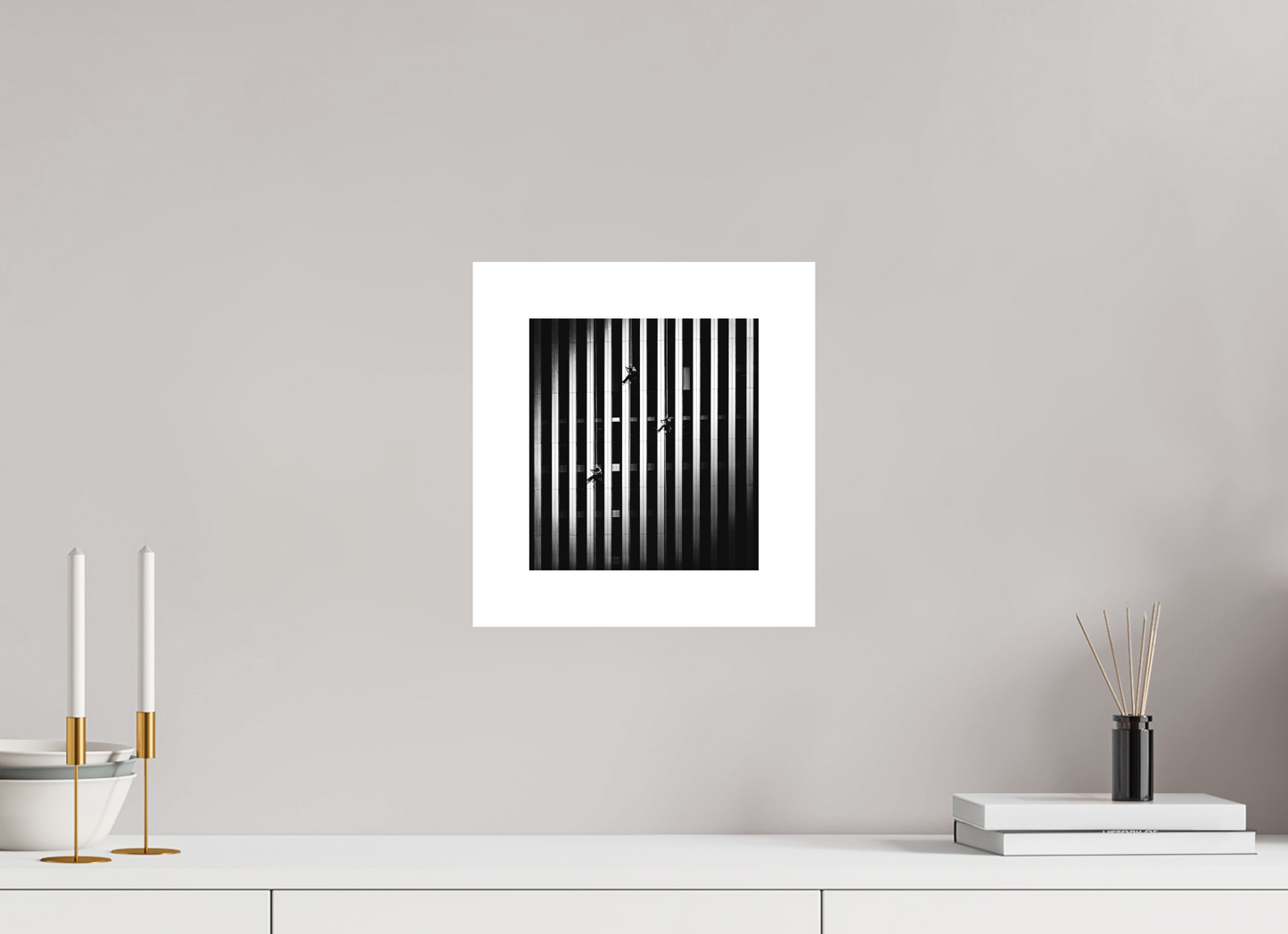 8 x 8.8″, Fuji Crystal Matte With 2" White Border Window Washers