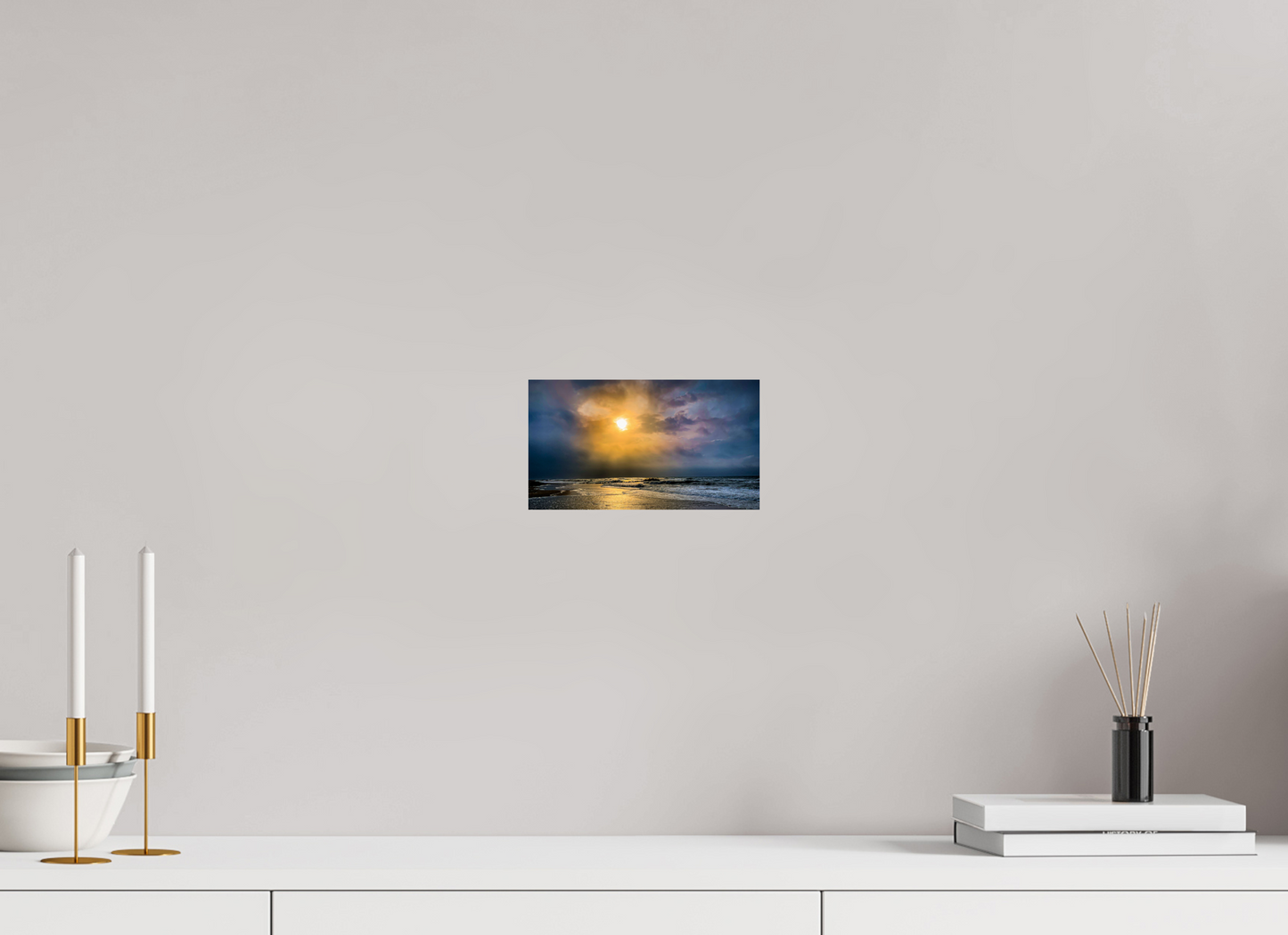 "Stormy Sunrise" Beach Front, Frontignan, France