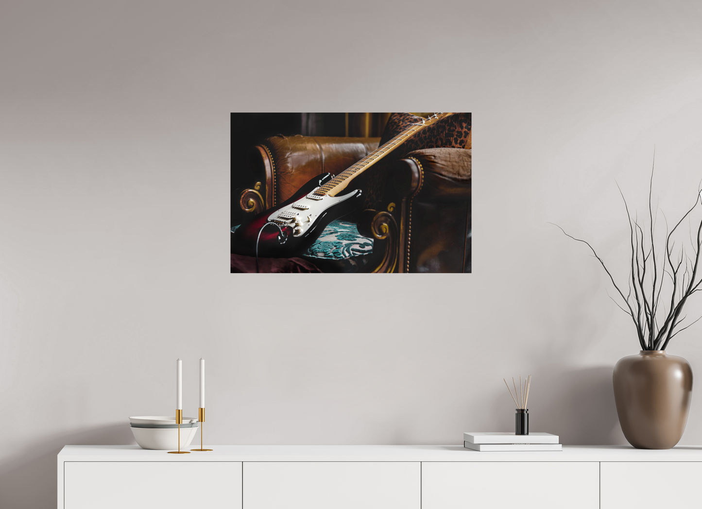 30 x 20″, Fuji Paper Crystal Glossy Strat At Rest