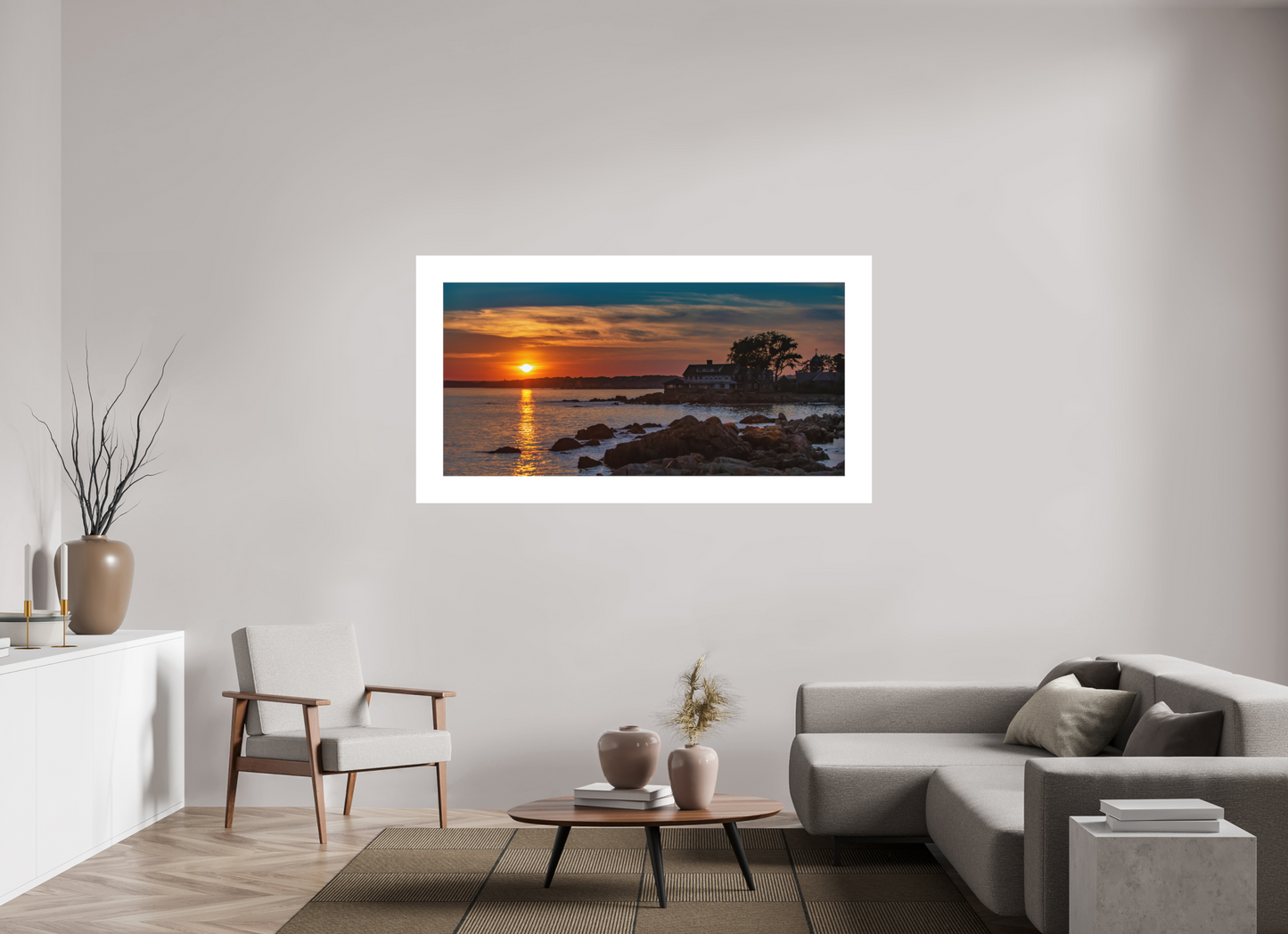 Sun Setting - Kennebunkport, Maine