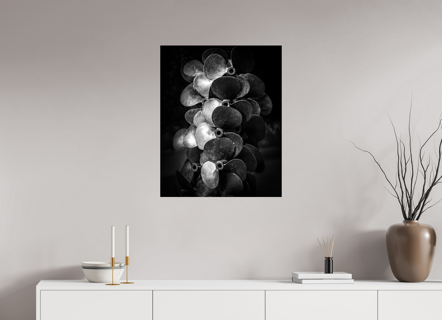 24 x 30″, Fuji Paper Crystal Glossy "Propped For Power"