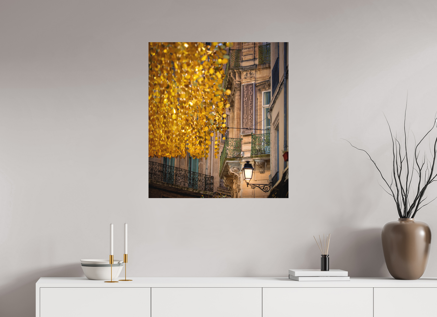"Golden Street" Beziers, France