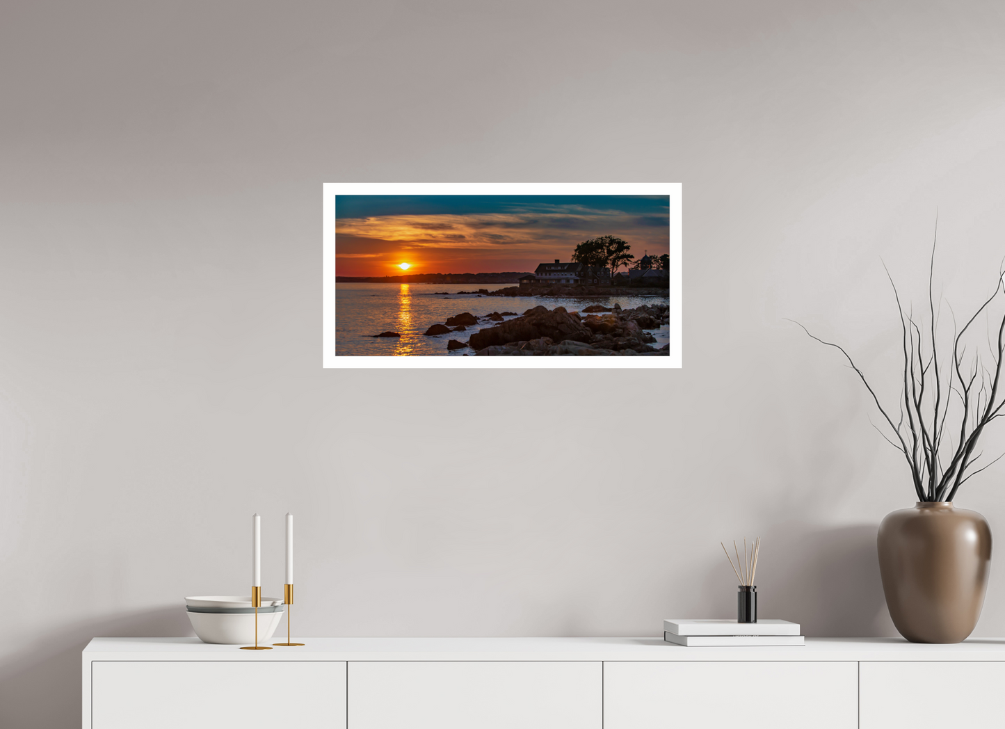 Sun Setting - Kennebunkport, Maine