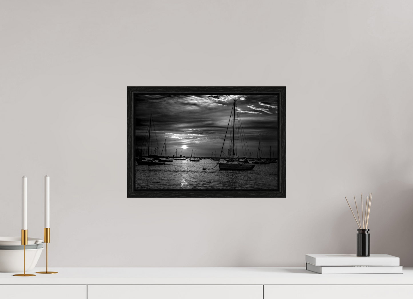 Sunset in the NY Sound, Long Island, NY