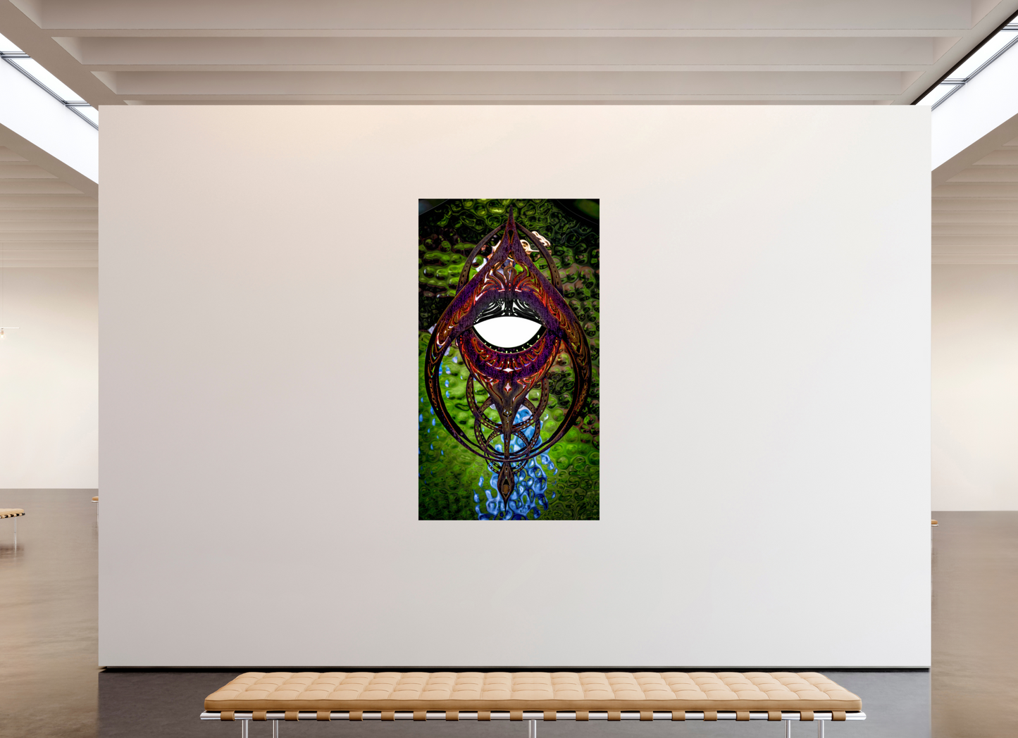 45 x 80″, Fuji Paper Crystal Glossy Light Art