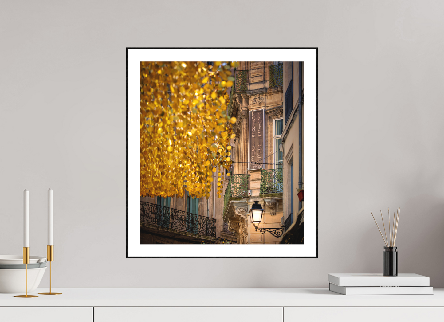 "Golden Street" Beziers, France
