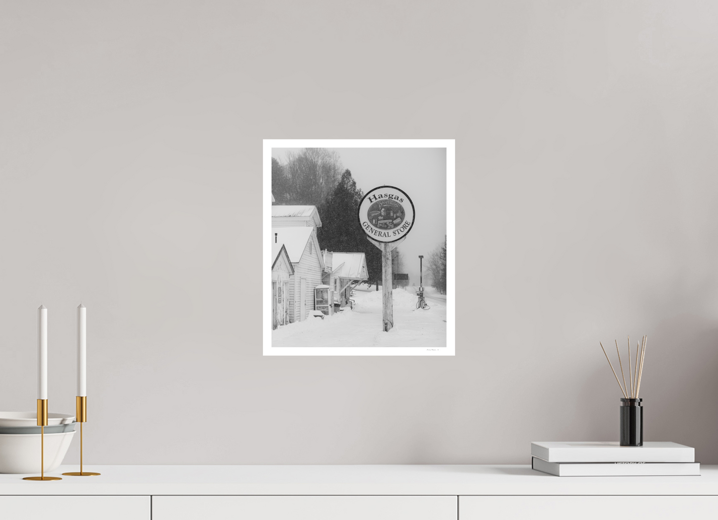 12 x 13.5″, Fuji Paper Crystal Archive - Matte Hasgas General Store