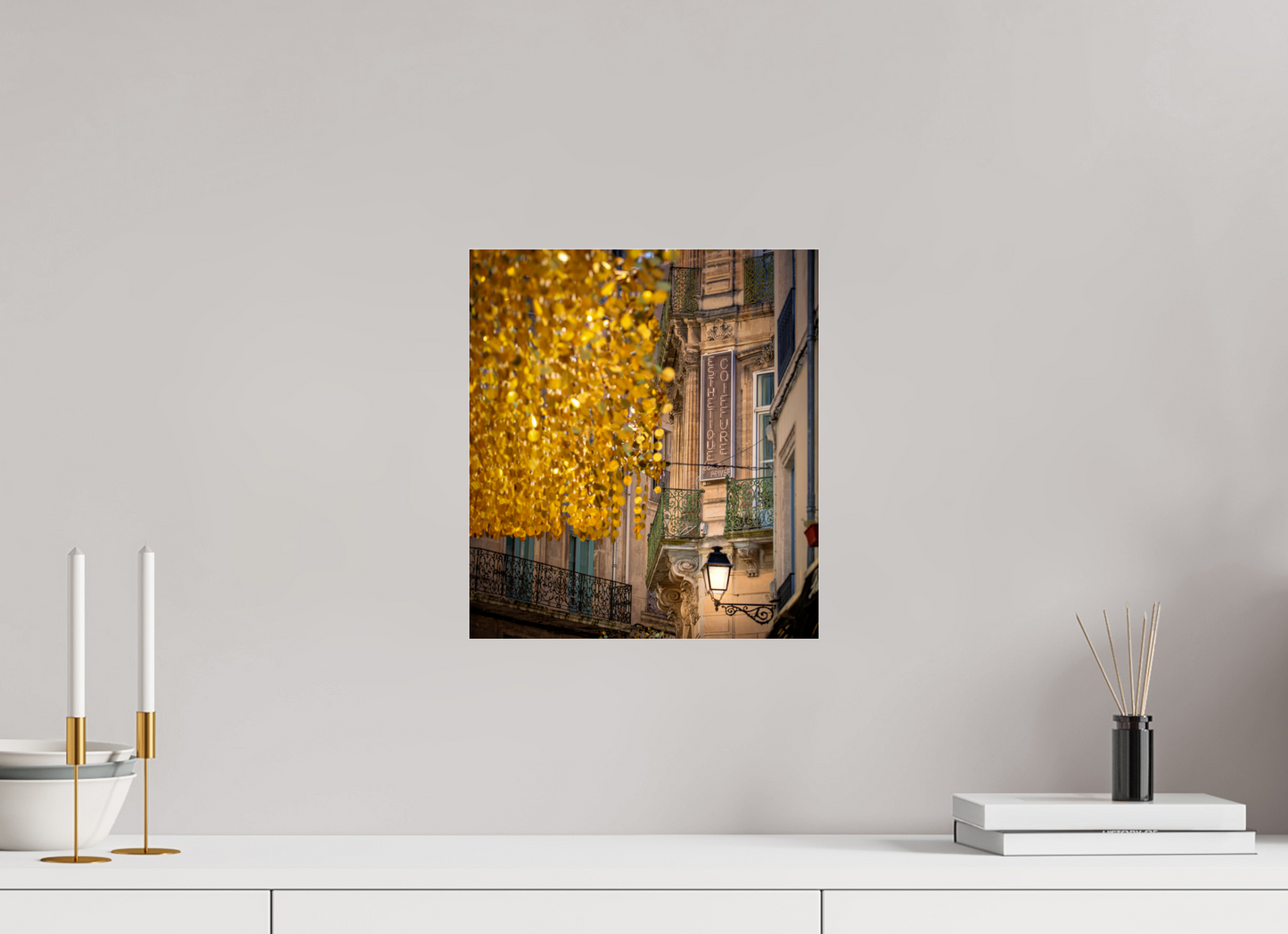 "Golden Street" Beziers, France