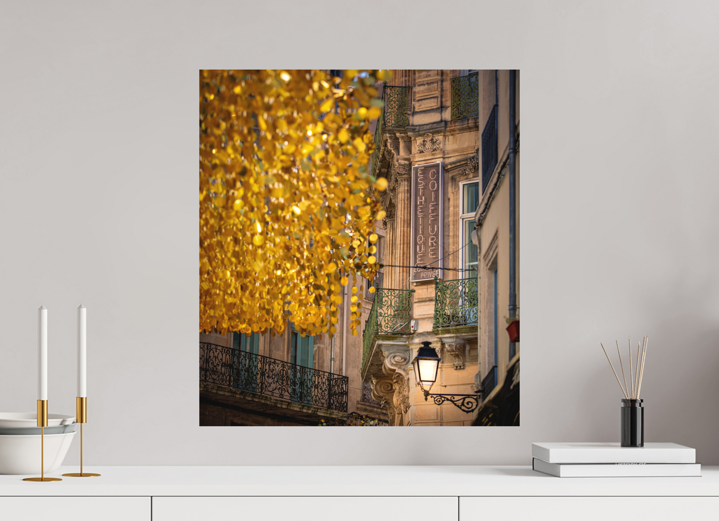 "Golden Street" Beziers, France