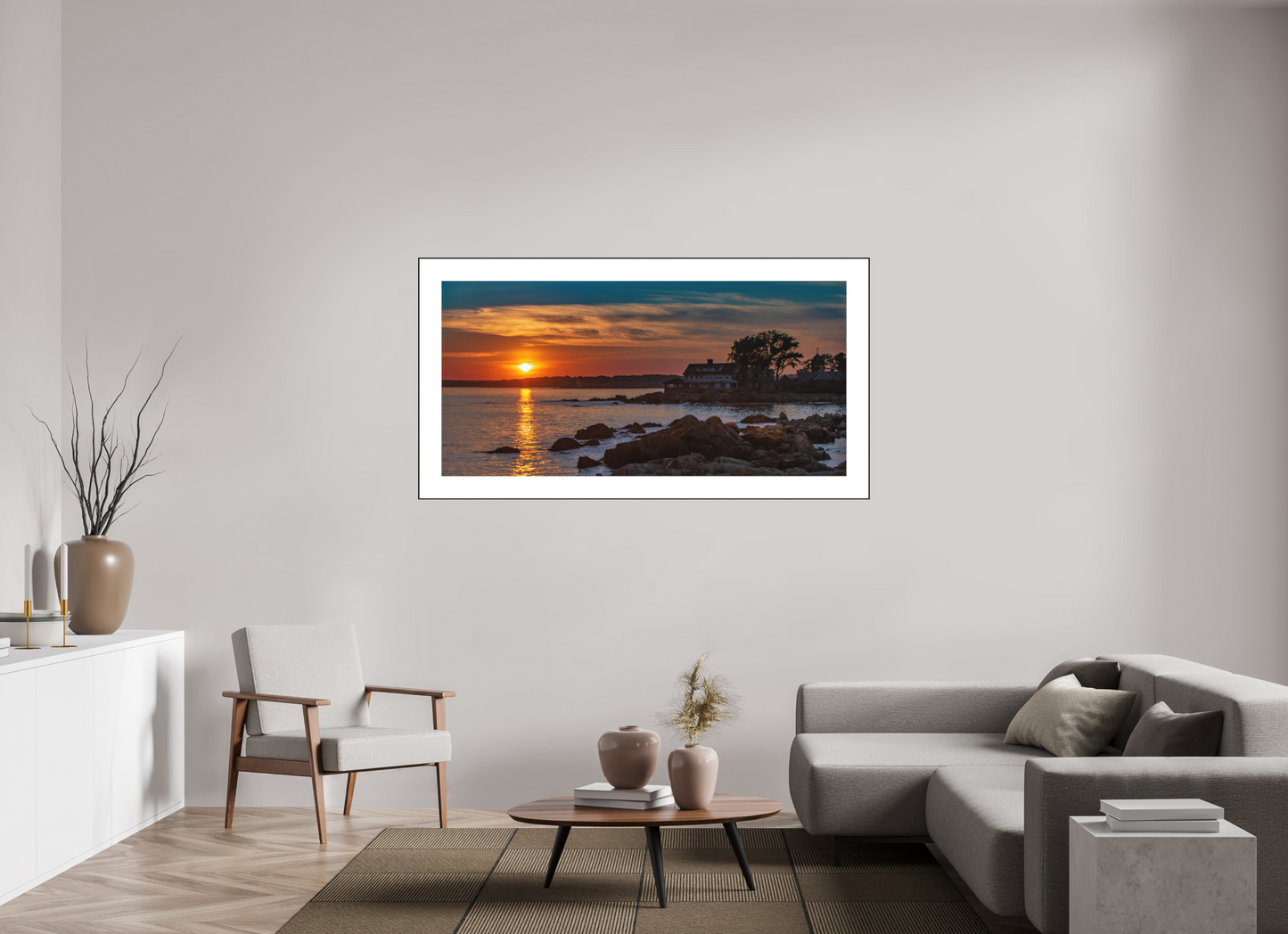 Sun Setting - Kennebunkport, Maine