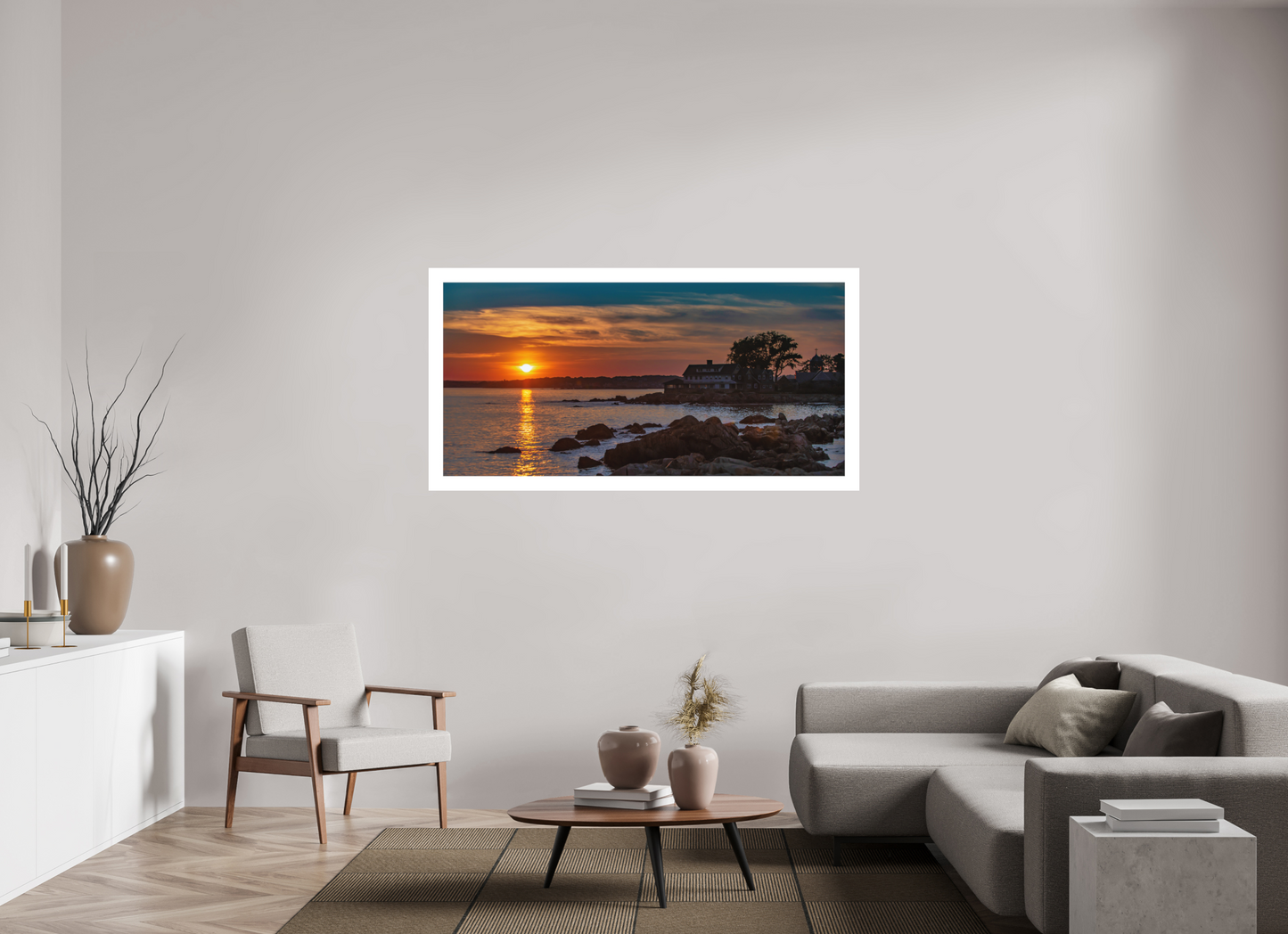 Sun Setting - Kennebunkport, Maine