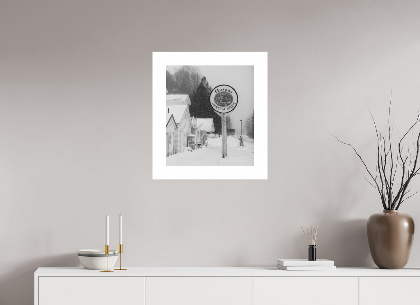 20 x 22.6″, Fuji Crystal Glossy with 2" White Border Hasgas General Store