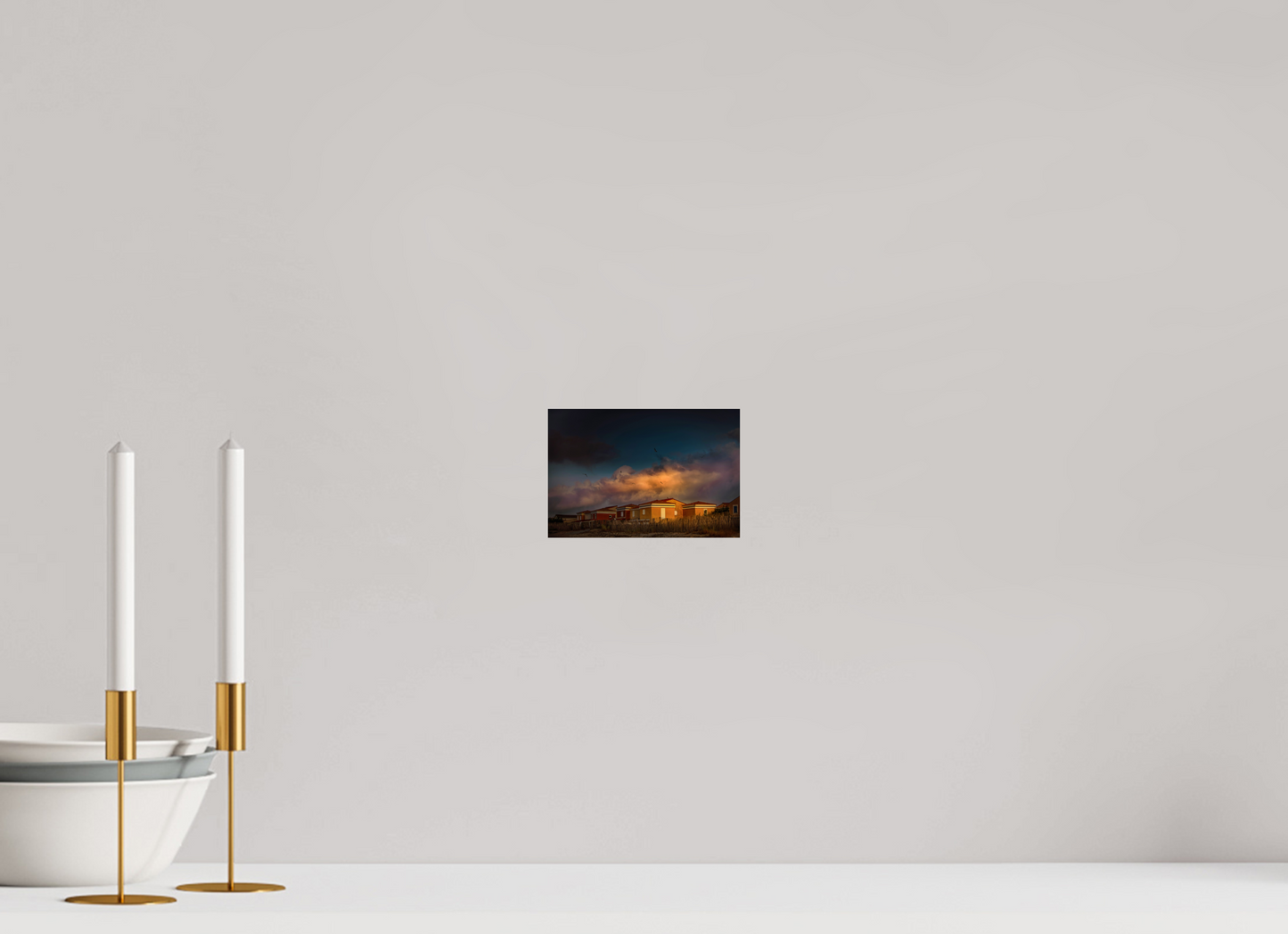 6 x 4″, Fuji Paper Crystal Glossy Frontignan Plage Sunrise