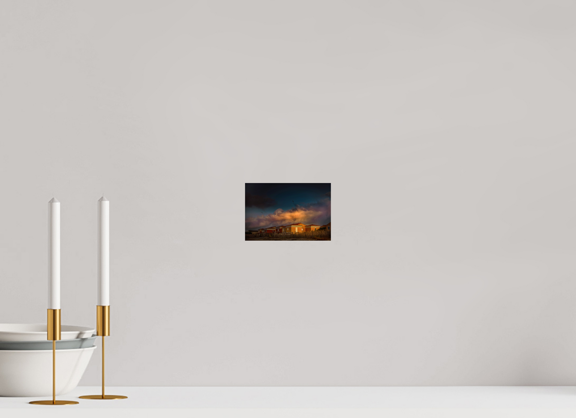 6 x 4″, Fuji Paper Crystal Glossy Frontignan Plage Sunrise