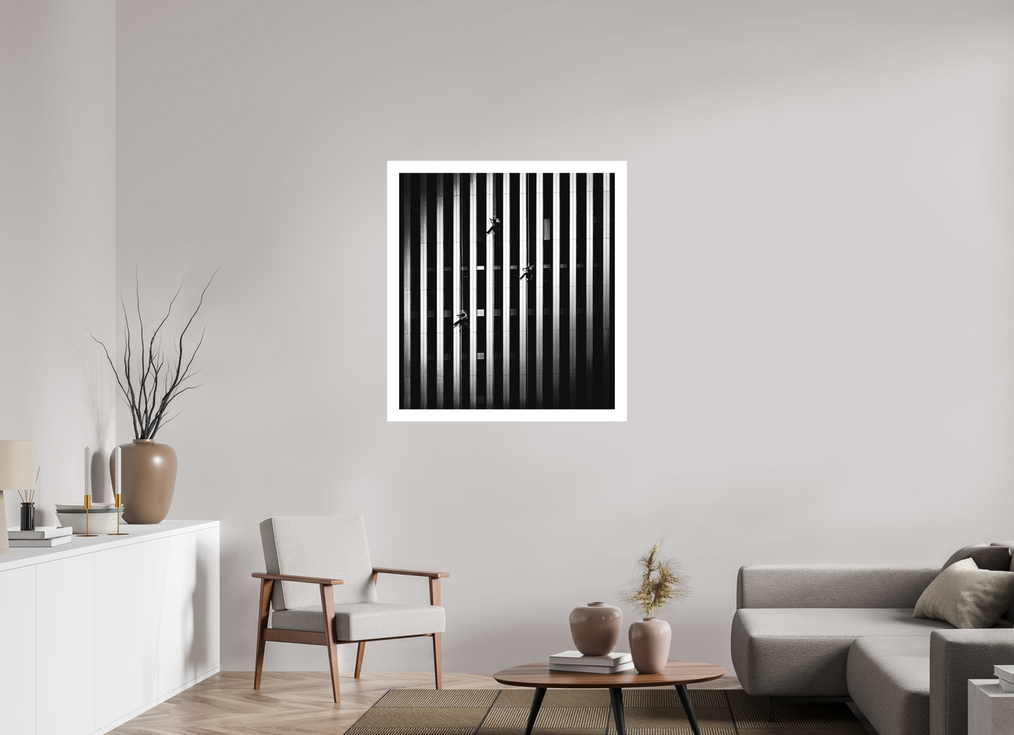 35 x 38.4″, Fuji Crystal Matte With 2" White Border Window Washers