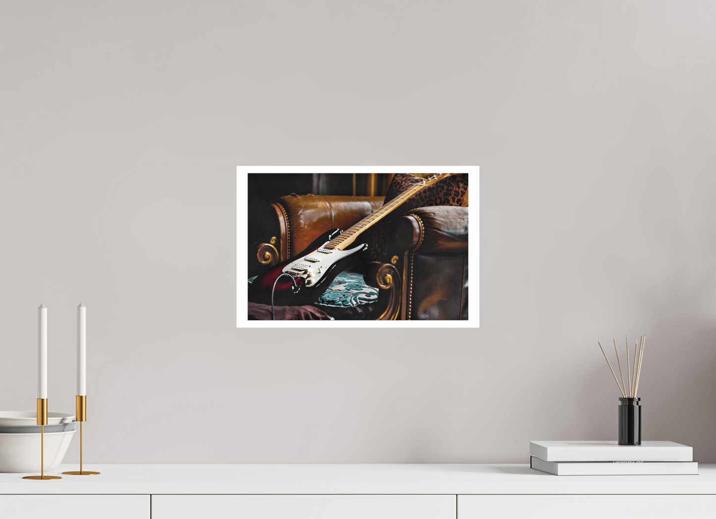 "Fender Stratocaster at Rest"