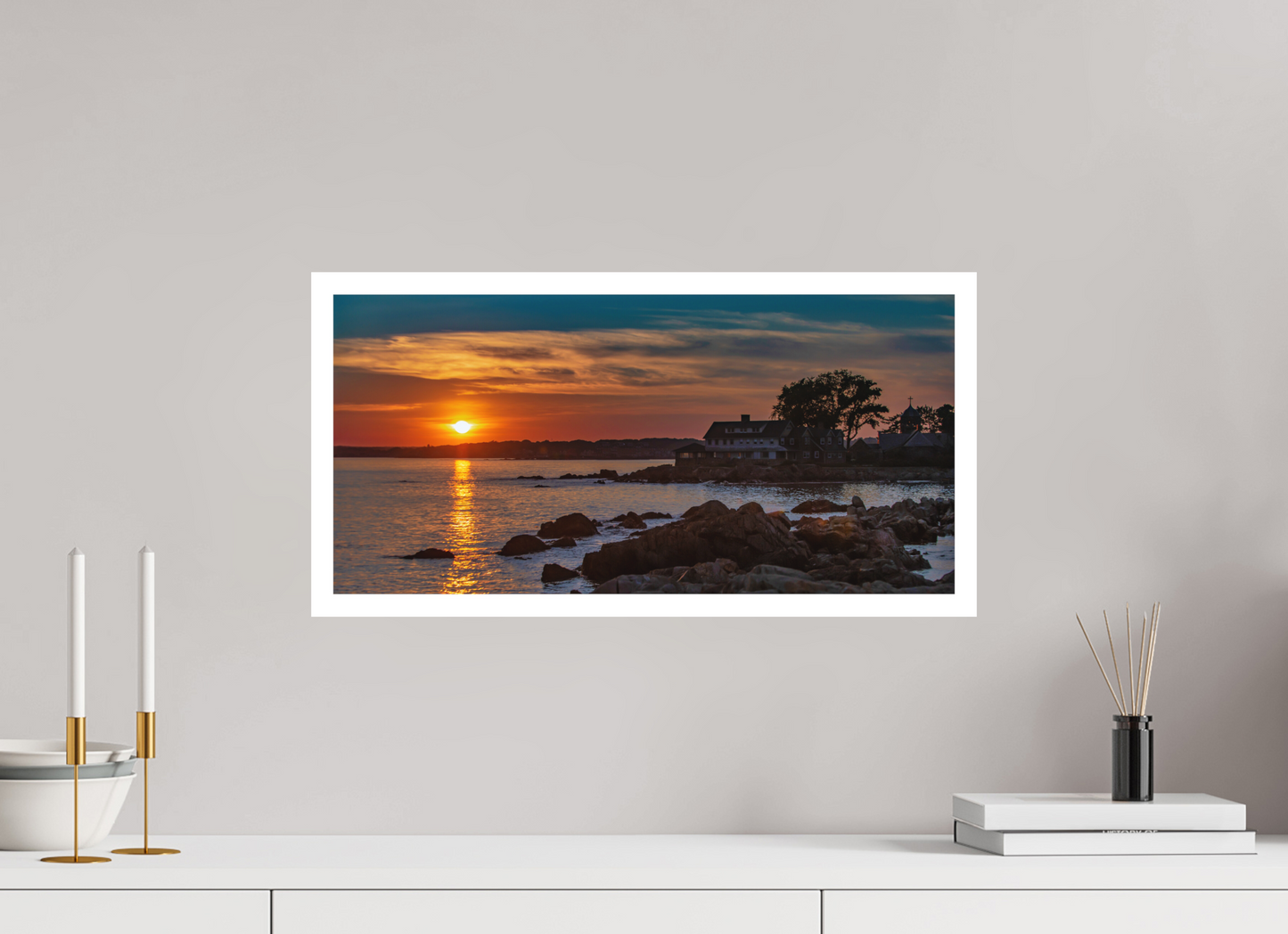 Sun Setting - Kennebunkport, Maine