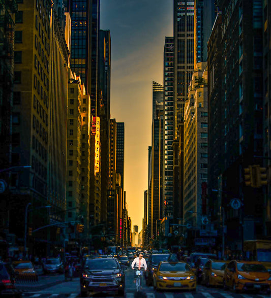 Lane Splitting - Central Park, NYC