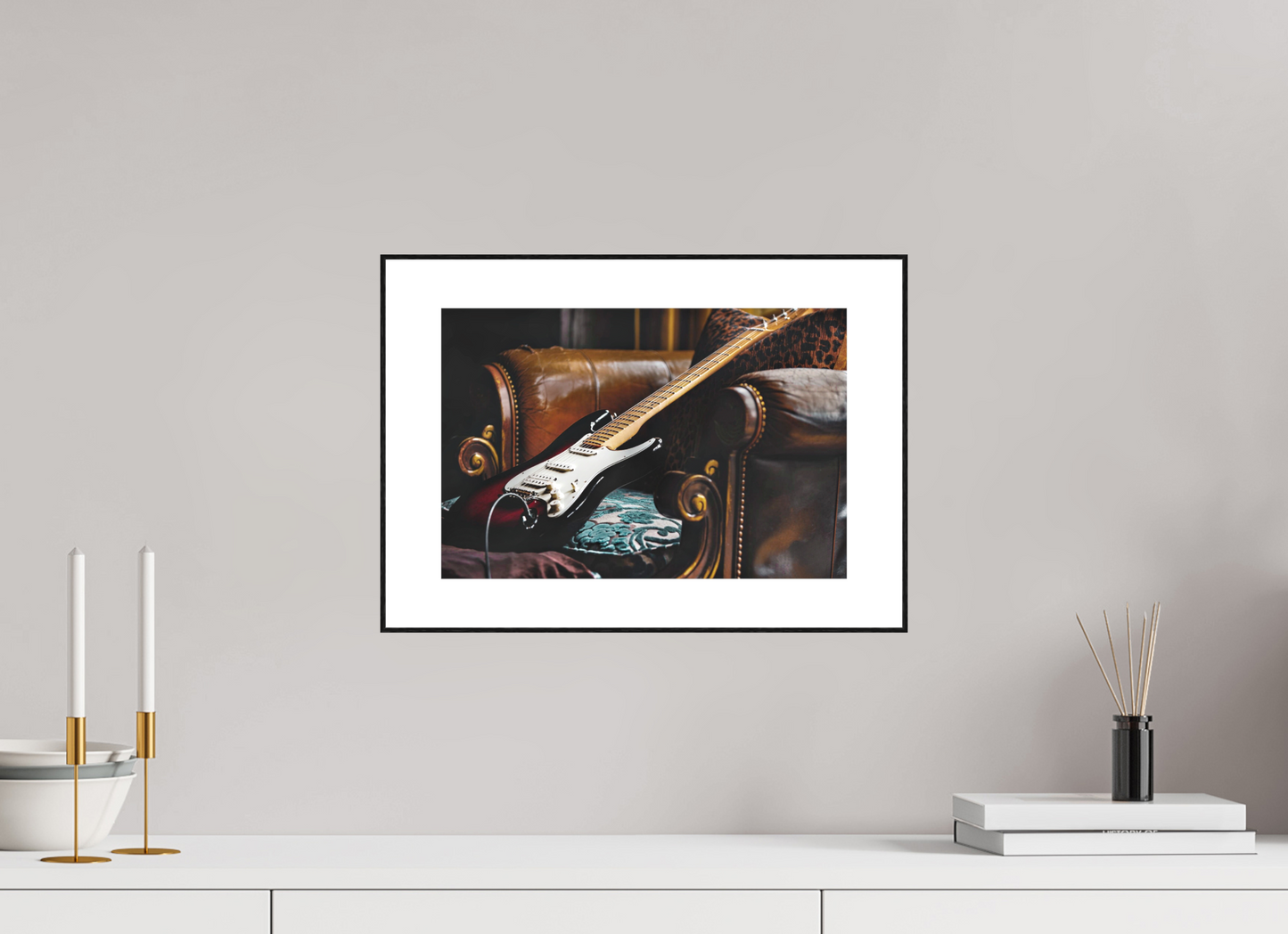 "Fender Stratocaster at Rest"