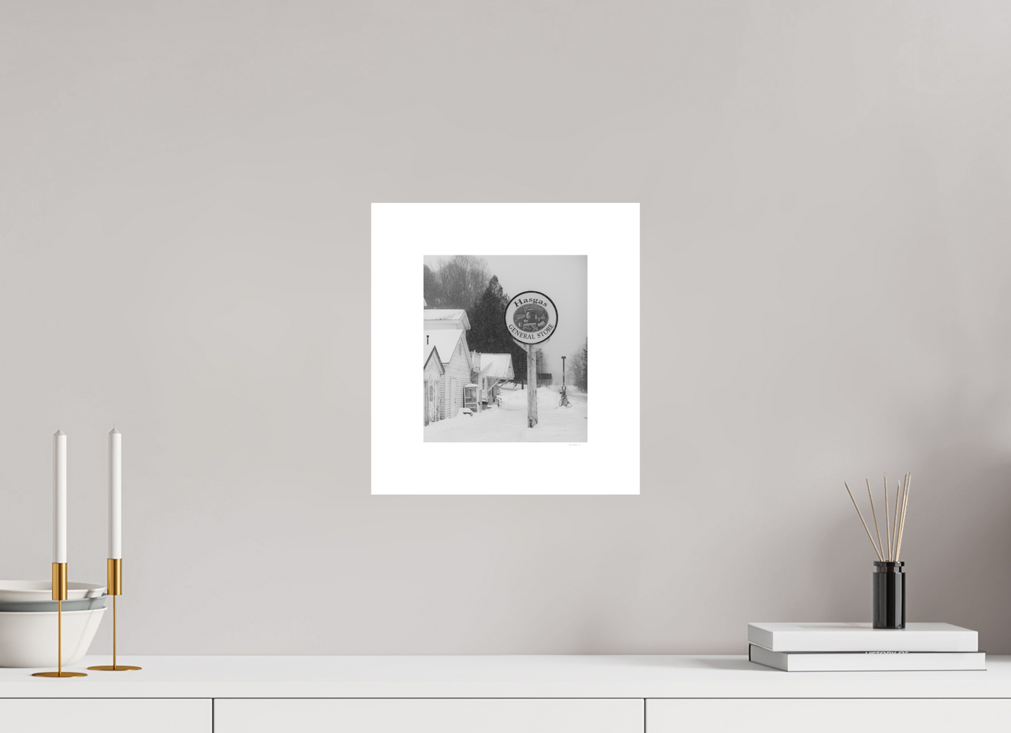 8 x 9″, Fuji Crystal Matte With 2" White Border Hasgas General Store