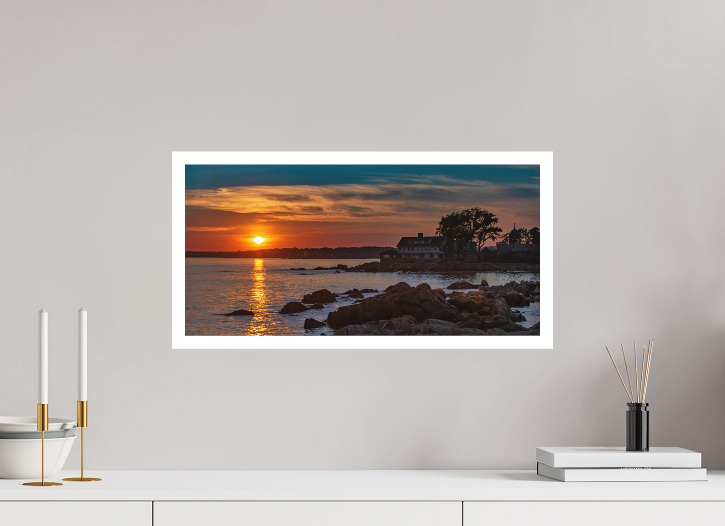 Sun Setting - Kennebunkport, Maine