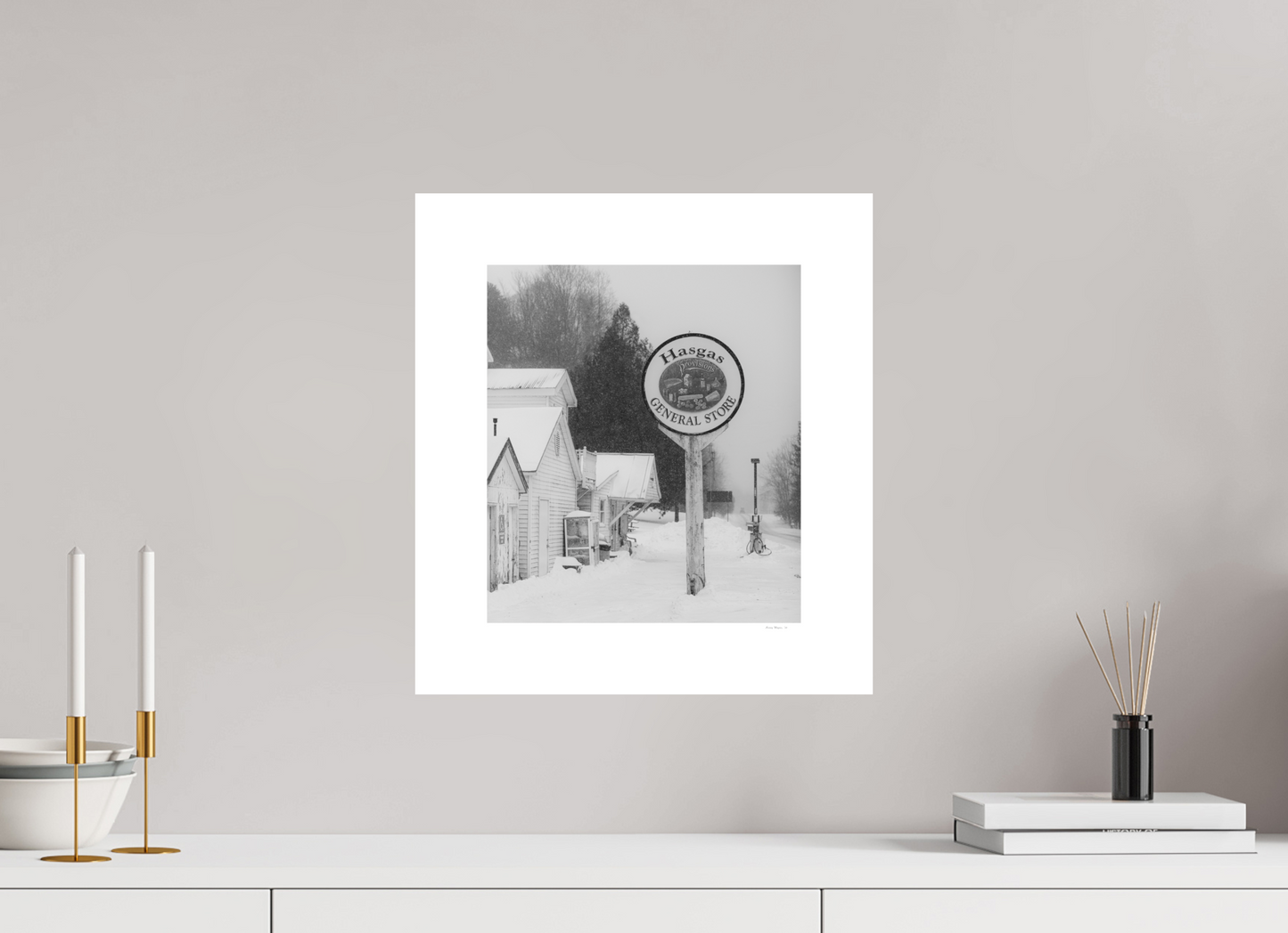 12 x 13.5″, Fuji Crystal Matte With 2" White Border Hasgas General Store