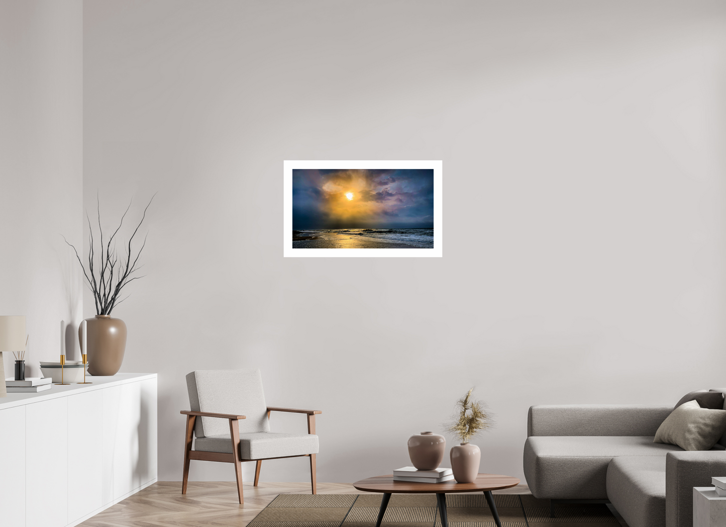 "Stormy Sunrise" Beach Front, Frontignan, France
