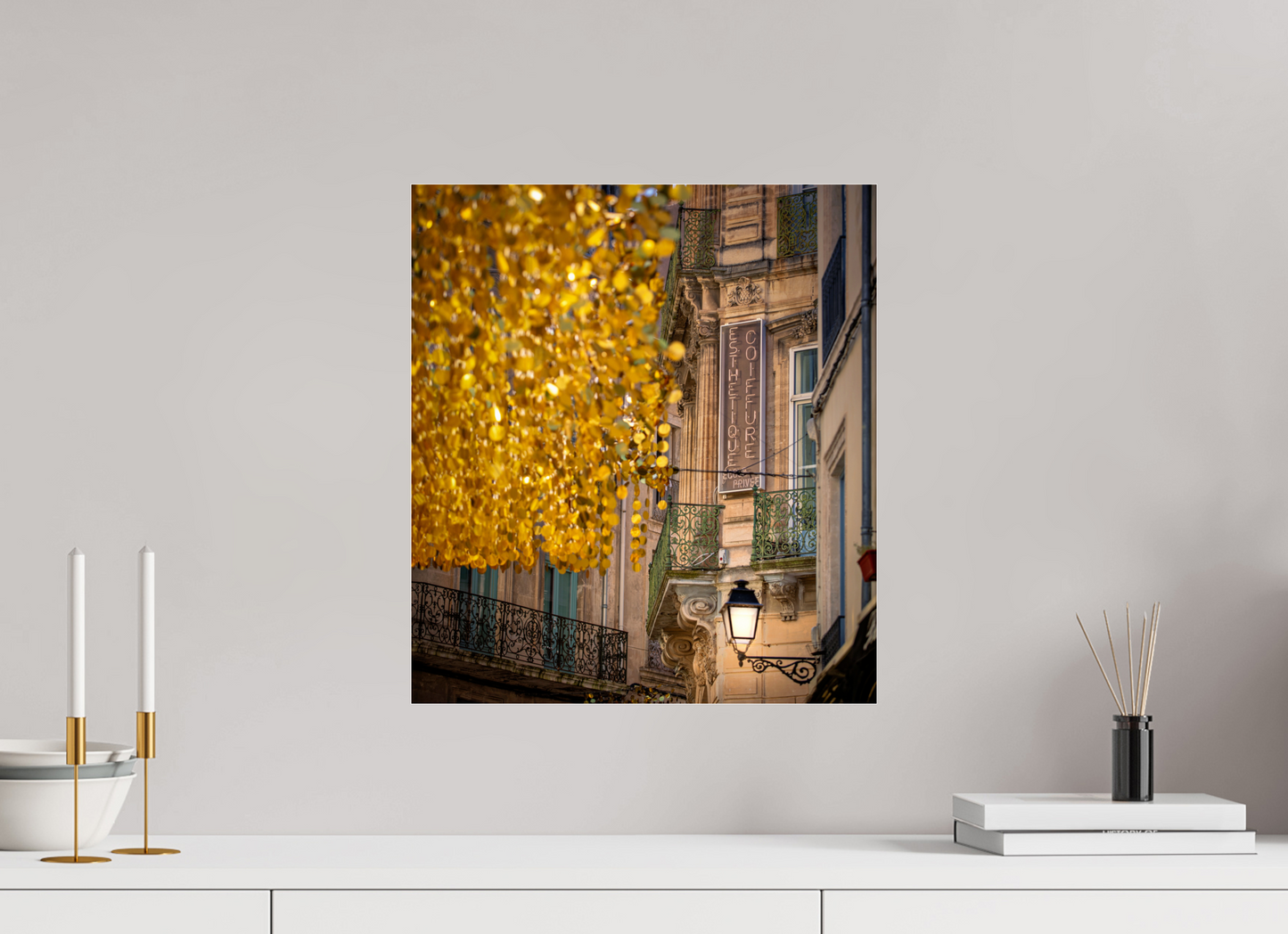 "Golden Street" Beziers, France