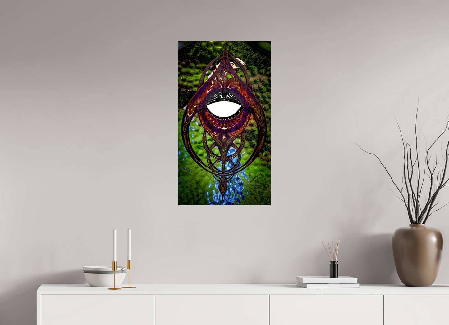18 x 32″, Fuji Paper Crystal Glossy Light Art