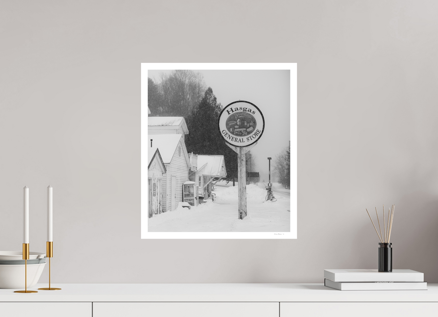 16 x 18.1″, Fuji Paper Crystal Archive - Matte Hasgas General Store